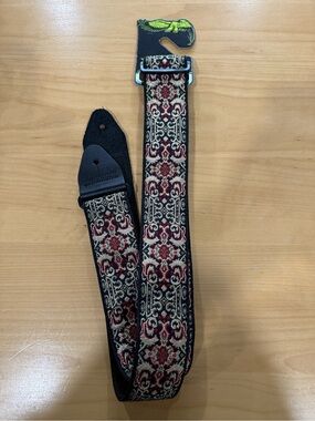 ERNIE BALL P04167 Persian Gold Jacquard 2in. Guitar Strap. New
